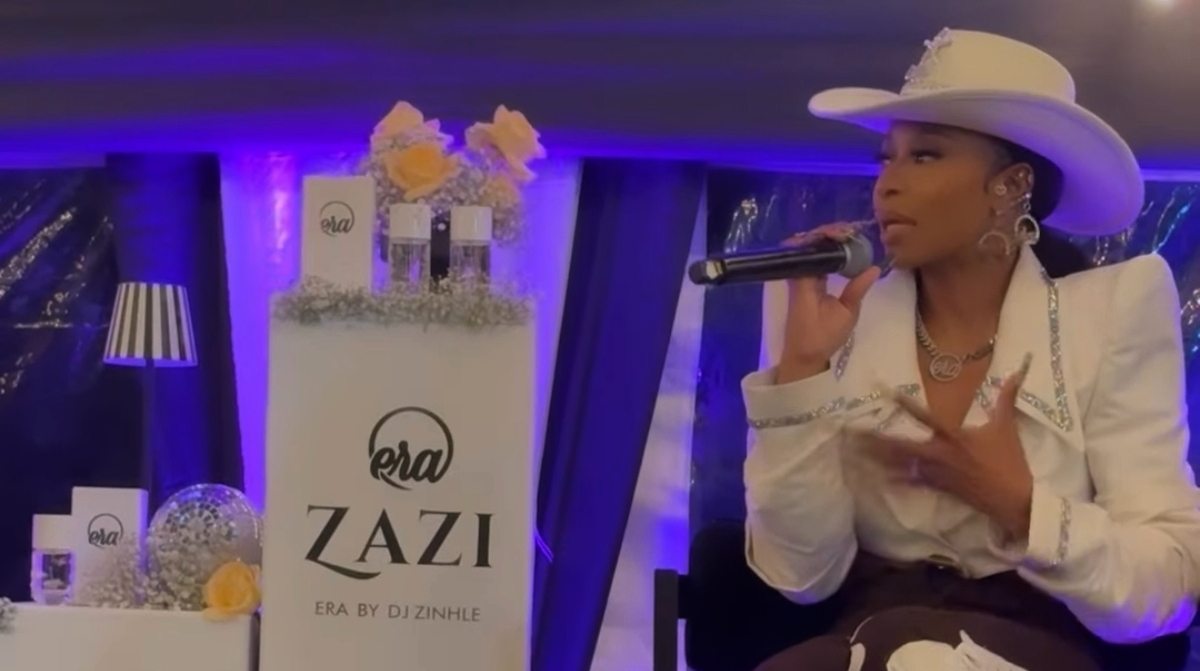 “We need to smell expensive” –  DJ Zinhle launches Era fragrance, Zazi