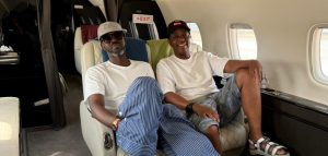 Black Coffee flies Oskido to Mykonos on private jet in full-circle moment