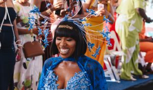 Gugu Gumede steals the spotlight at Malondié and Vaseline Cera-Glow SS26 showcase