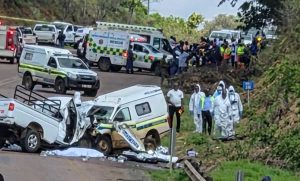 Three cops, two prisoners among six killed in Limpopo head-on crash